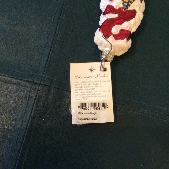 Christopher Radko Millennium Magic Y2K 2000 Christmas ornament - Picture 3 of 3